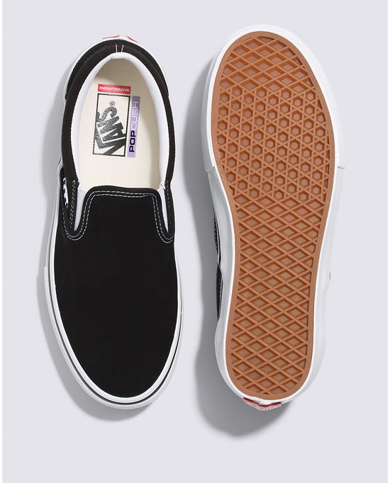 Vans Skate Slip-On (Black/White)