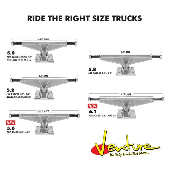 Venture All Polished Trucks