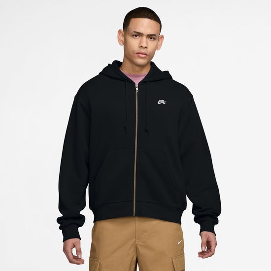 Nike SB Essential Zip-Up Hoodie (Black)