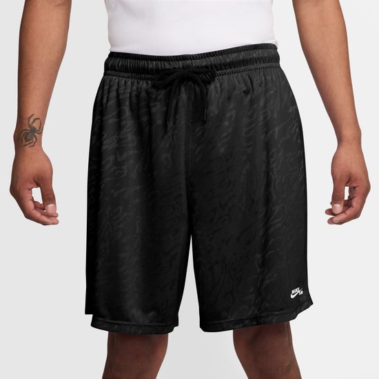 Nike SB Dri-Fit Jacquard Skate Short (Black/White)
