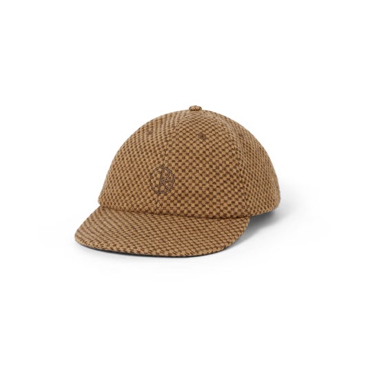 Polar Tom Cap | Wool (Brown/Check)