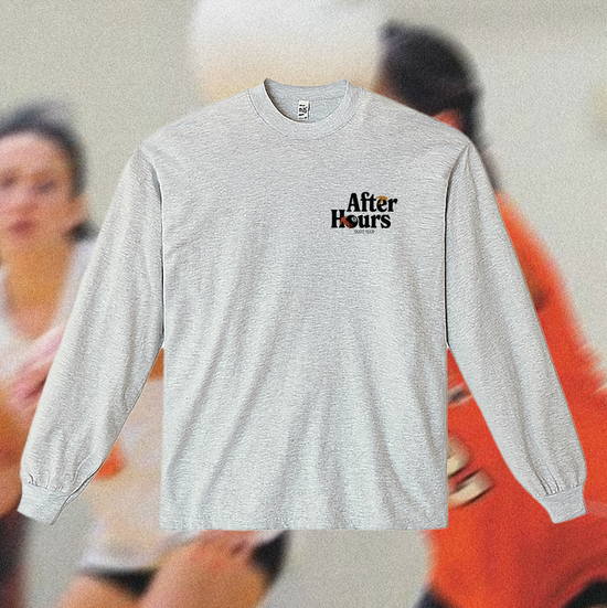 After Hours Cat Scratch Longsleeve Tee (Heather Grey)