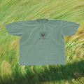 After Hours Heartthrob Crop Tee (Atlantic Green)
