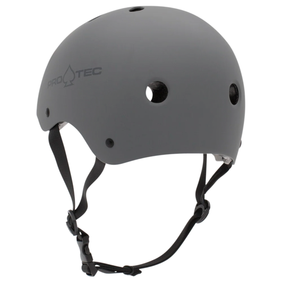 Pro-Tec Clasic Certified Skate Helmet (Matte Gray)