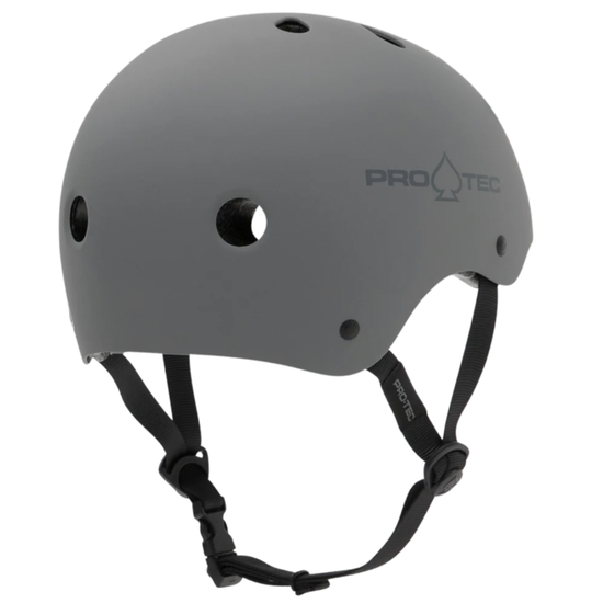 Pro-Tec Clasic Certified Skate Helmet (Matte Gray)