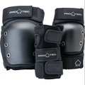 Pro-Tec Street Junior 3-Pack Pad Set (Black)