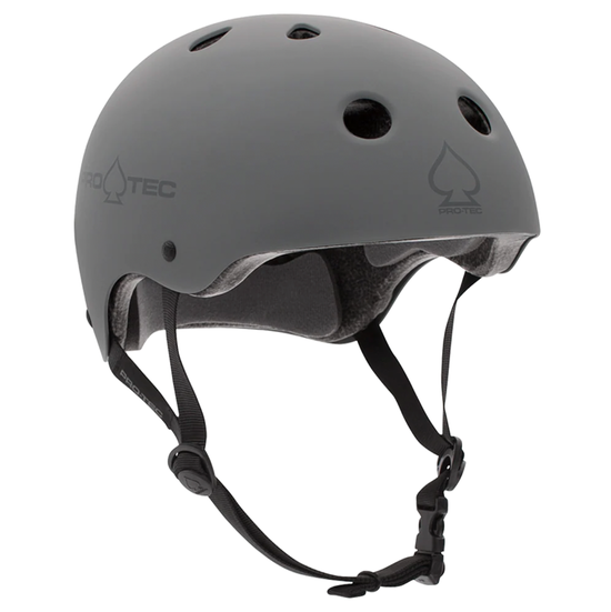 Pro-Tec Clasic Certified Skate Helmet (Matte Gray)