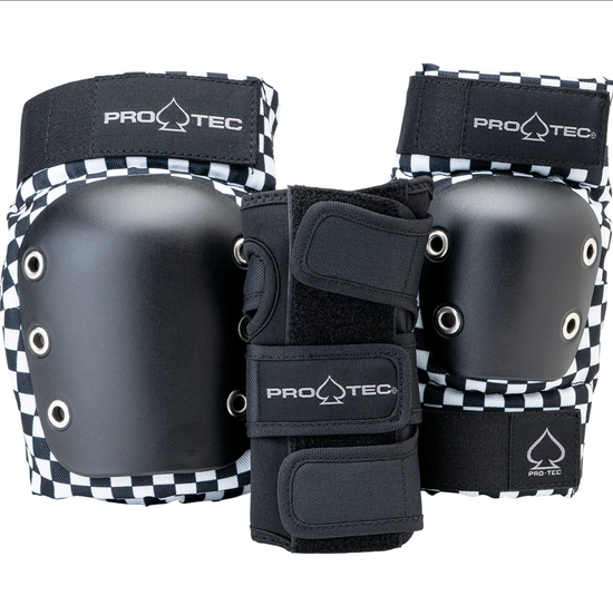 Pro-Tec Street Junior 3-Pack Pad Set (Checker)