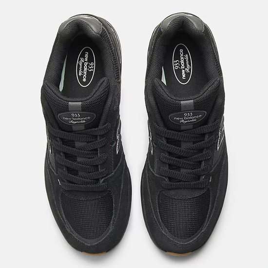 New Balance Numeric Reynolds 933 (Black/Black)