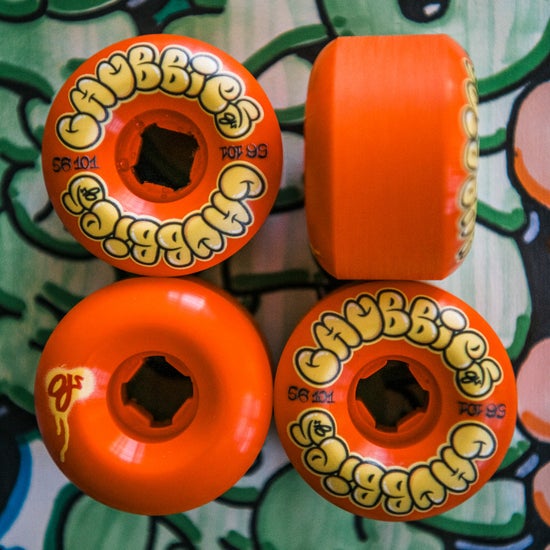 OJ Throw Ups Chubbies Wheels Red (101a/56mm)