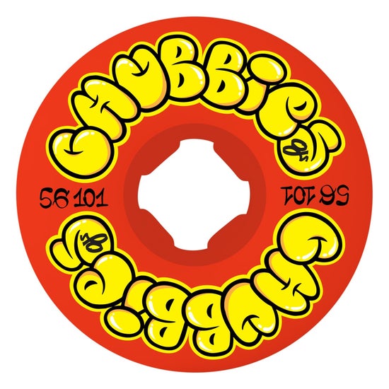 OJ Throw Ups Chubbies Wheels Red (101a/56mm)